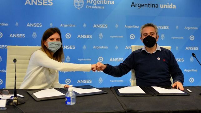 raverta y larroque pusieron en marcha la red federal de seguridad social