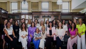 Integrantes de la Red de Mujeres para la Justicia.&nbsp;