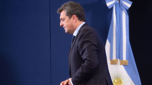 Sergio Massa, ministro de Economía saliente