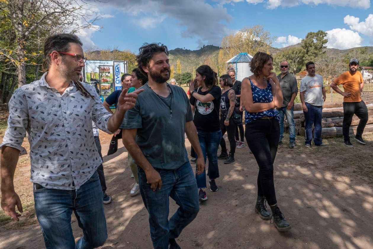 Pablo Riveros y Juan Grabois.