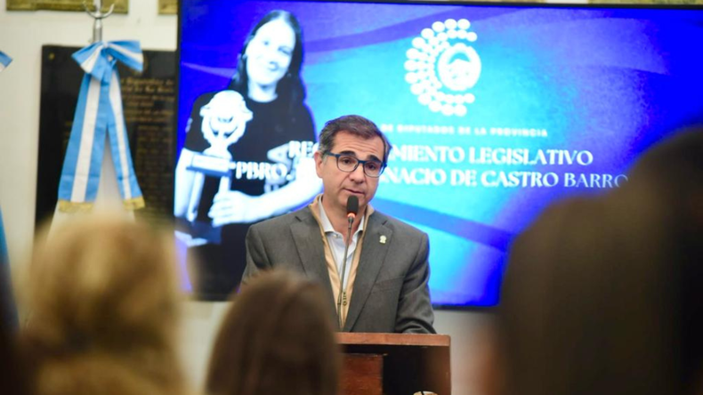Gustavo Galván, el legisaldor de la UCR cuya banca se pondrá en juego en 2025. 