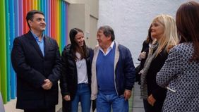Con las obras como eje, Jorge Macri y Toty Flores recorrieron Vicente López