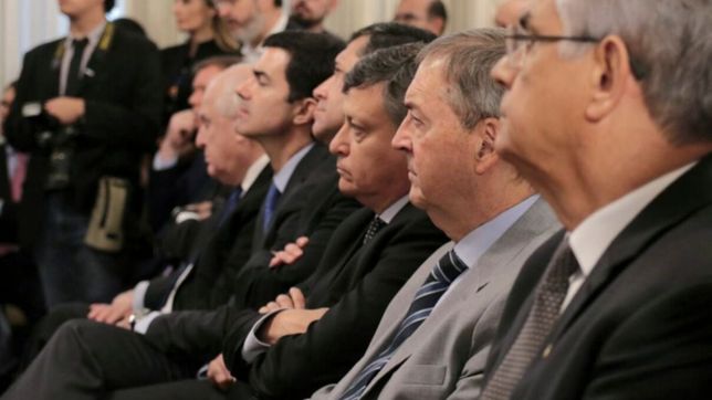 los gobernadores tambien quieren su 2019 y evaluan suspender el pacto fiscal