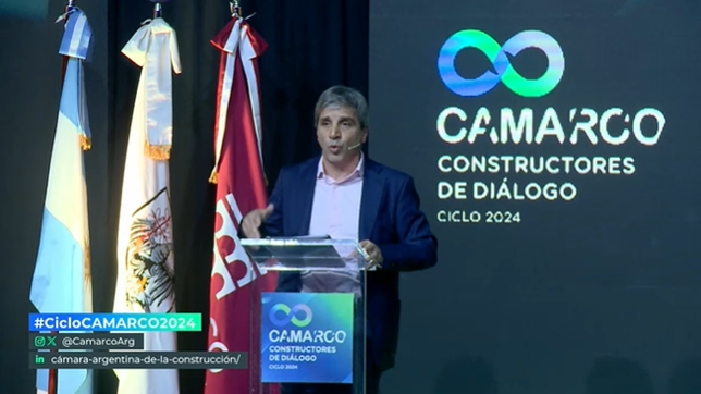 caputo: al final de nuestro mandato vamos a reducir el 90% de los impuestos
