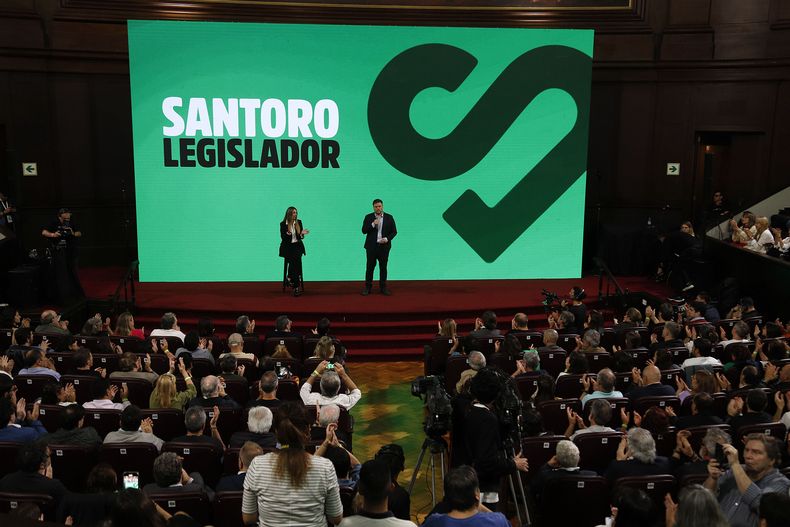 Cierre de campaña de Leandro Santoro.&nbsp;
