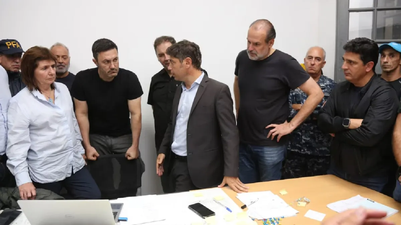 Integrantes del gobierno de Javier Milei y Axel Kicillof.&nbsp;
