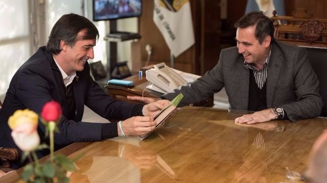 bullrich se reunio con mestre e inauguro campus de la unc