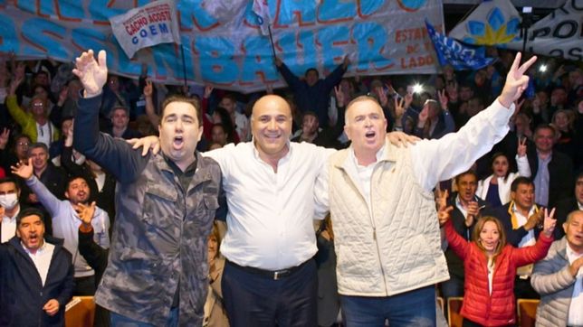 tucuman: jaldo y manzur coronaron el 17-o con su primer acto de campana