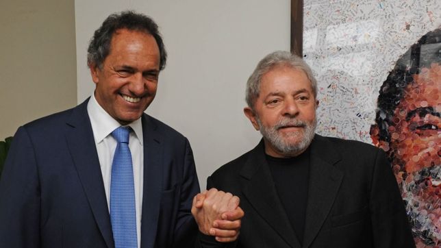 despues de la visita de lula, scioli espera a evo y hace contacto con correa