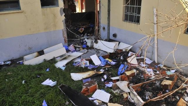 explosion y muerte: el consejo escolar vidalista que desoyo el reclamo