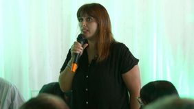 Andrea Coronel: Nuestra política es caminar por la avenida del medio”