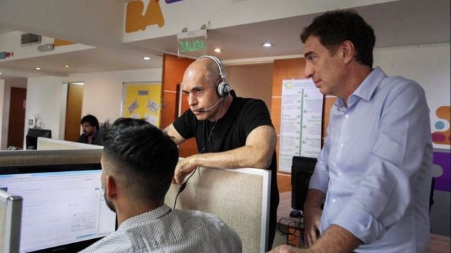 larreta estudia pedirles a sus funcionarios que donen parte del sueldo