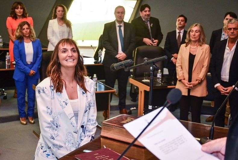 María Luz Alonso juró como diputada provincial de La Pampa el 10 de diciembre. Ya había sido electa en 2019, pero esa vez cedió la banca para ocupar un cargo a nivel nacional.