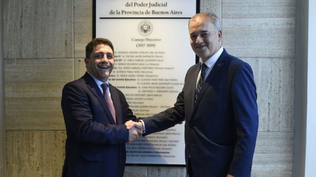 los desafios de noel, flamante presidente del colegio de magistrados bonaerense