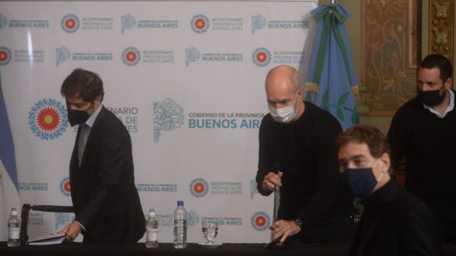 con otro record, larreta y kicillof se preparan para endurecer la cuarentena