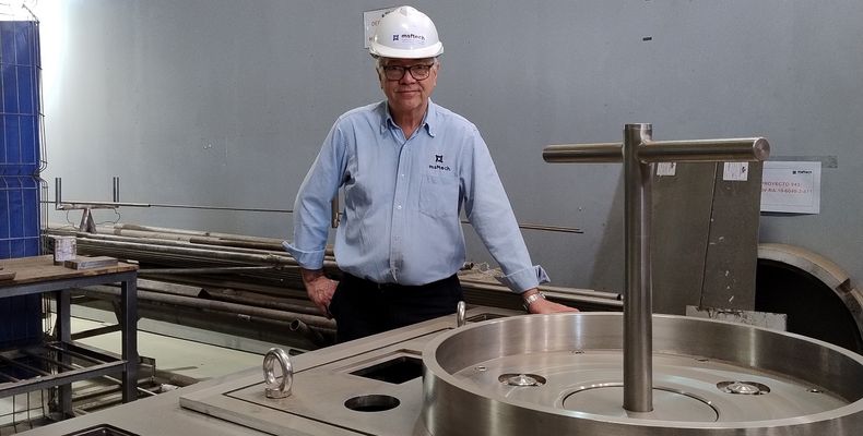 Eduardo Marteleur, uno de los directores de MSF Tech, empresa de energía nuclear de San Francisco