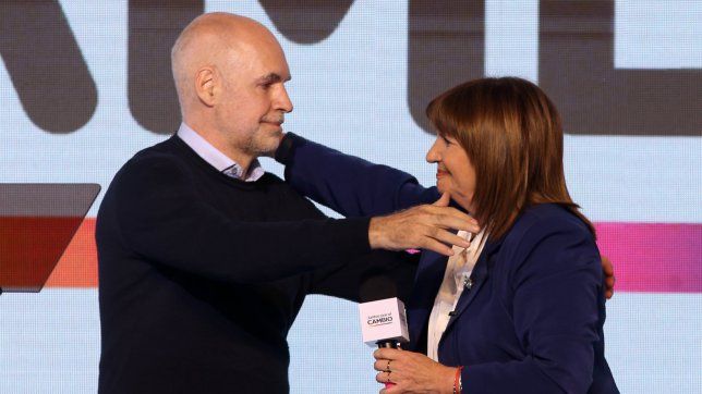 Patricia Bullrich, busca contener los votos que cosechó Horacio Rodríguez Larreta en las PASO. 