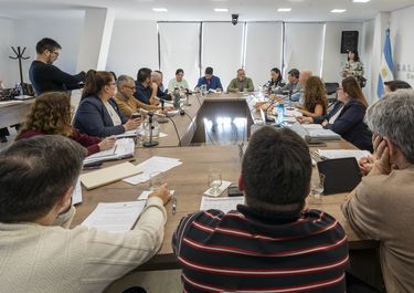 Plenario de comisiones sobre la reforma electoral en la Legislatura de Santa Cruz.