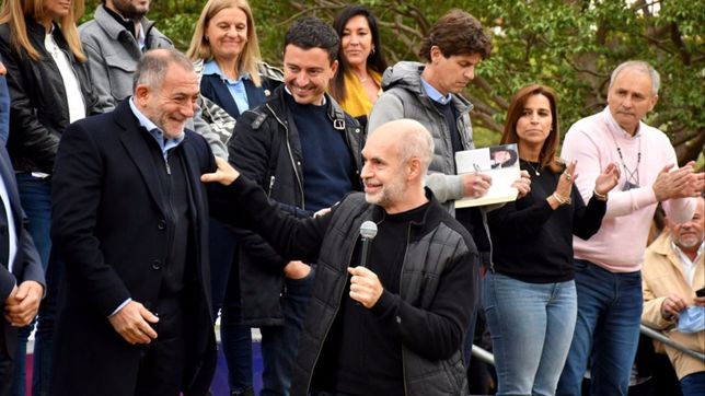 casa tomada: con discurso macrista, larreta arranco en cordoba su gira nacional