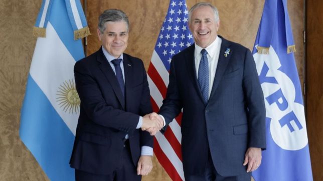 vaca muerta, inversiones y el escenario global, en una mesa ypf-ee.uu.