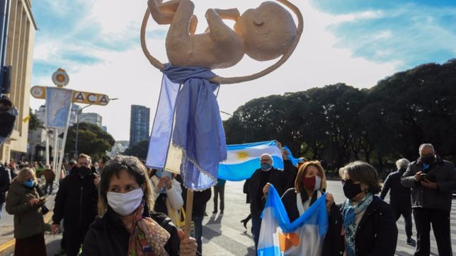 maxima presion anti aborto sobre el voto verde