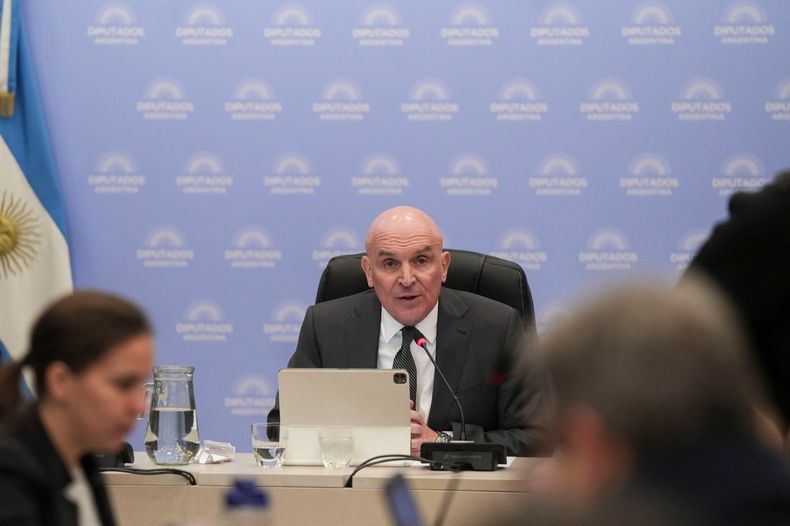 José Luis Espert, durante el debate de la reforma fiscal. José Luis Espert, durante el debate de la reforma fiscal.