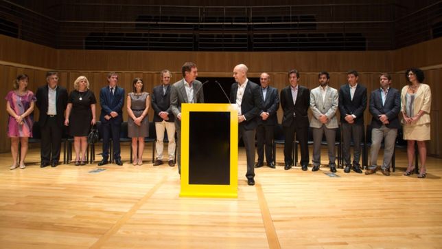 arenga del jefe de gobierno a su gabinete: ?hay que pasar a la accion?