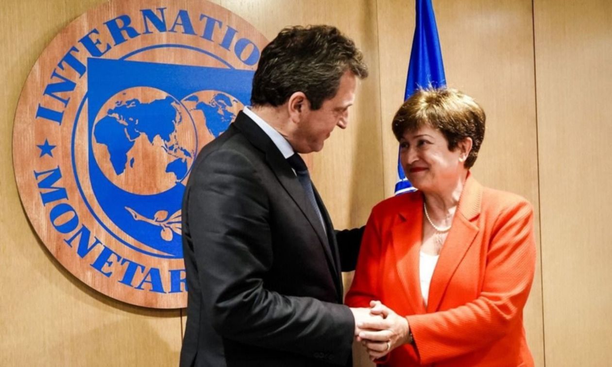 Sergio Massa y Kristalina Georgieva Sergio Massa Kristalina Georgieva