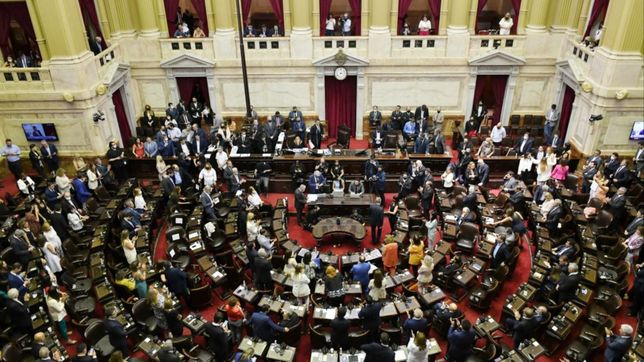 el congreso pasa a nafta al ritmo de las internas de ambas coaliciones