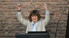 reflejo de la campana: bullrich llevo hasta las urnas la guerra con larreta