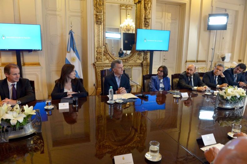 Macri con gobernadores