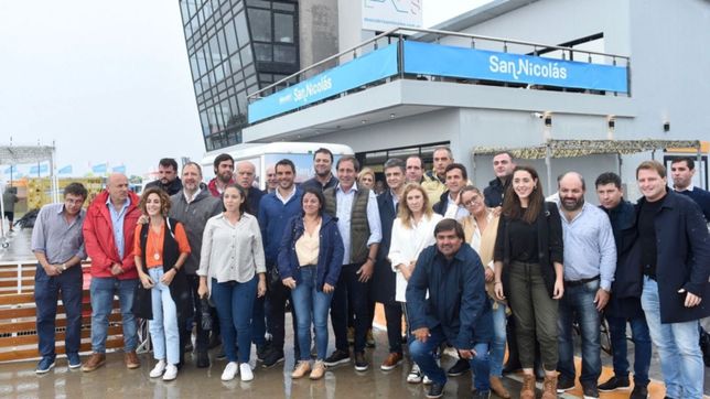 jxc desembarco en san nicolas para reavivar la sintonia fina con el campo