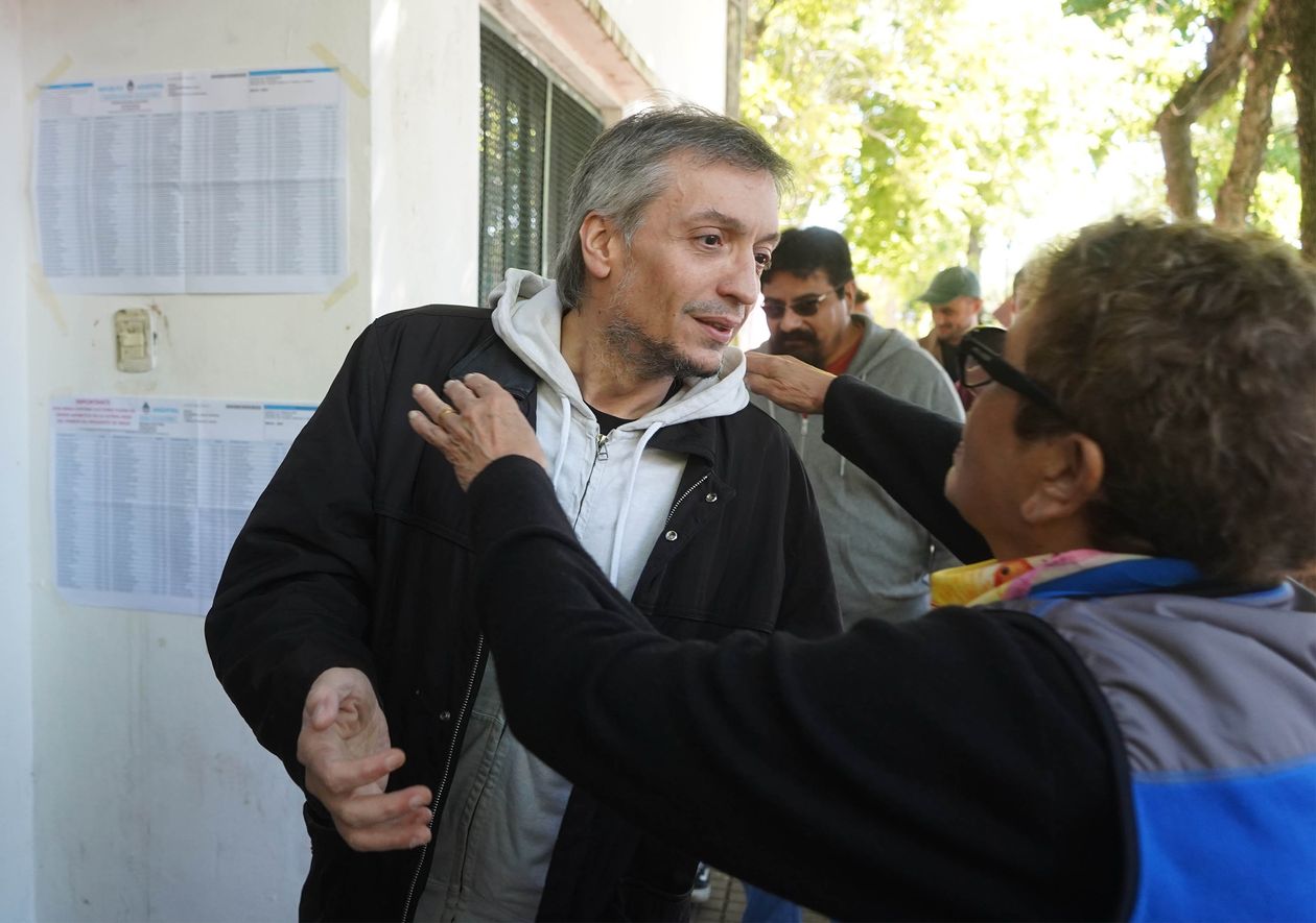 Votó Máximo Kirchner: No podemos ser colonia de otro país.