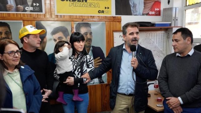 ritondo gobernador: el candidato de vidal hizo pie en merlo