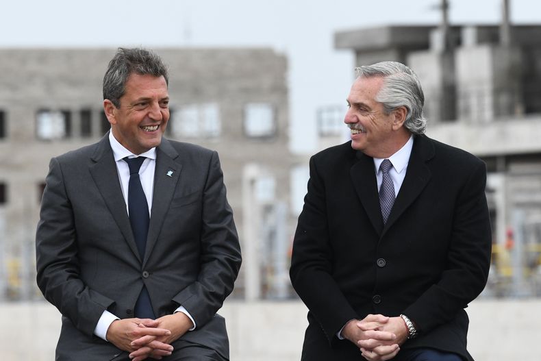Alberto Fernández y Sergio Massa
