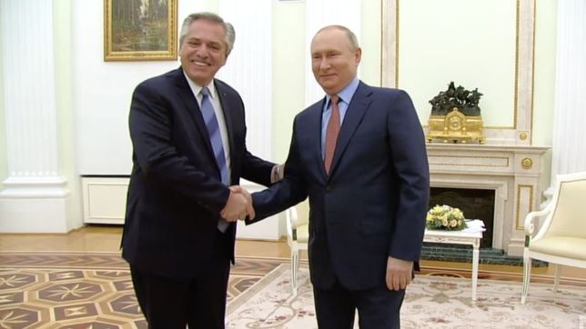 fernandez a putin: argentina tiene que dejar su dependencia con ee.uu. y el fmi