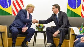 Donald Trump y Jair Bolsonaro.