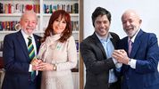Luiz Inácio Lula da Silva, entre Cristina Fernández de Kirchner y Axel Kicillof. Canciones de ayer, de hoy y… ¿de siempre? Brasil le habla al peronismo.