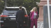 Karina Milei, en la Casa Rosada.