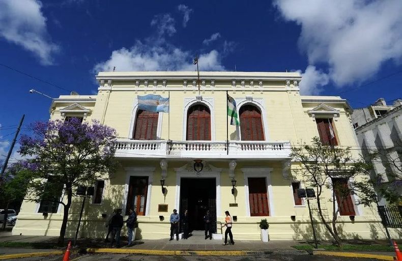 Casa de Gobierno de Río Negro, ubicada en el centro de su capital, Viedma. 