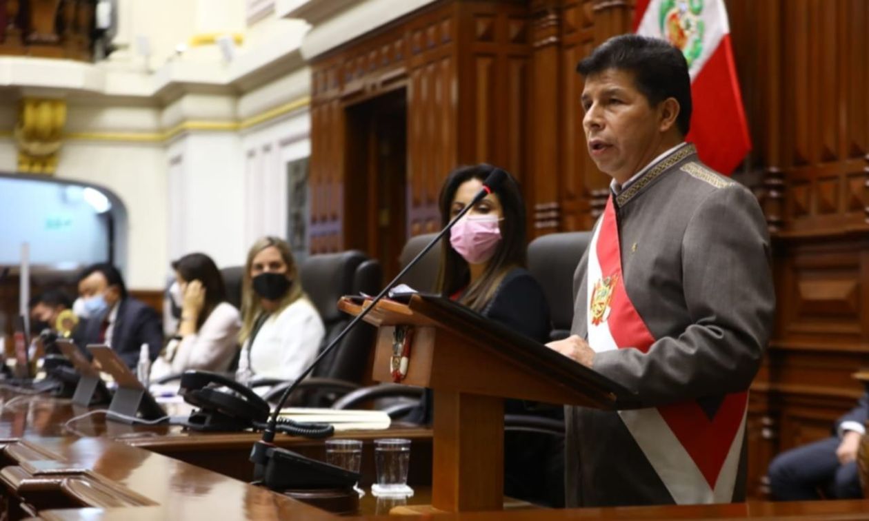 Pedro Castillo 2022 Perú Pedro Castillo Perú