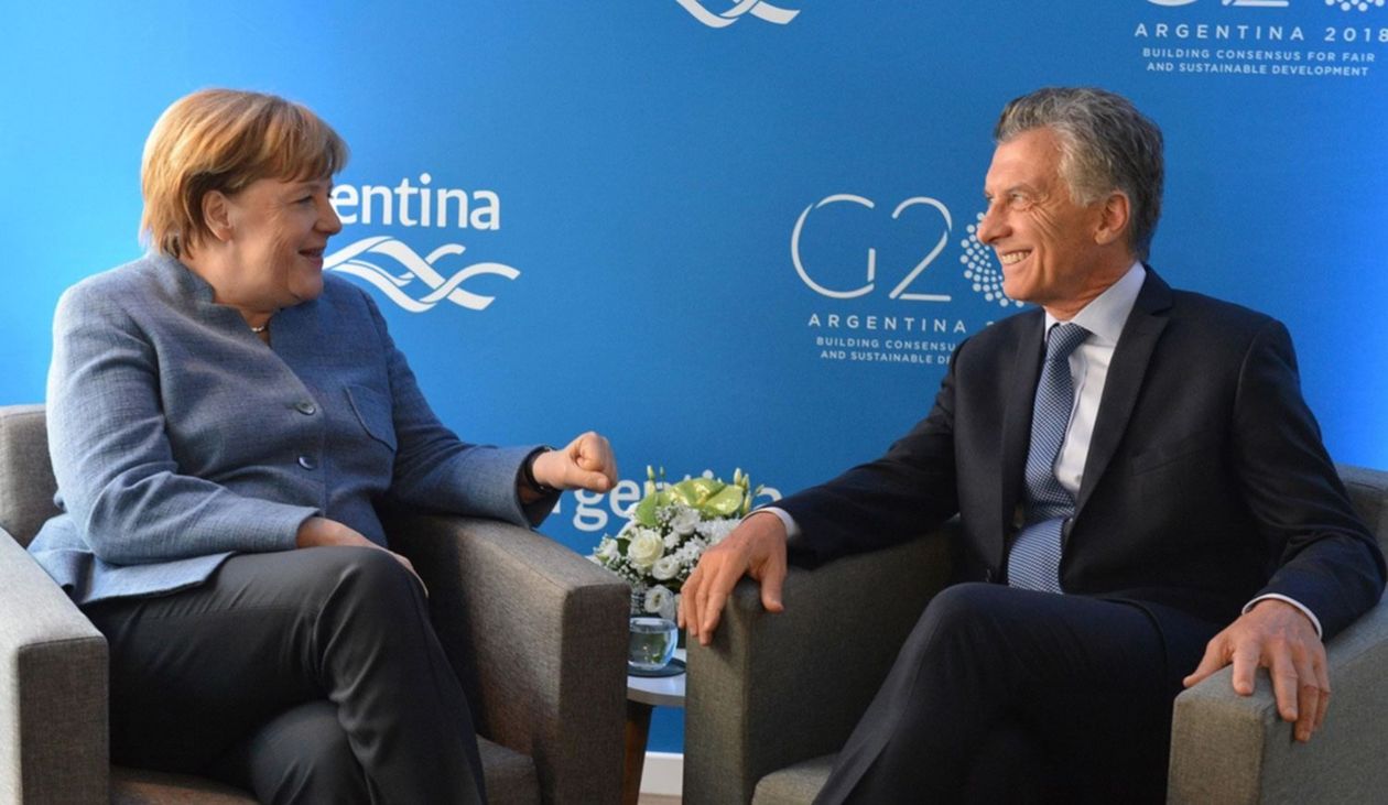 Macri y Merkel