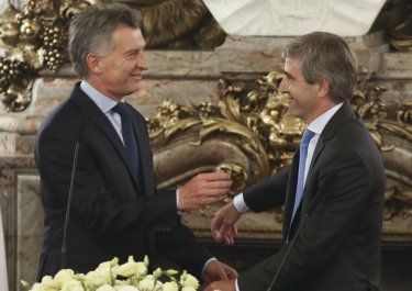 Mauricio Macri y Toto Caputo. Era Cambiemos.