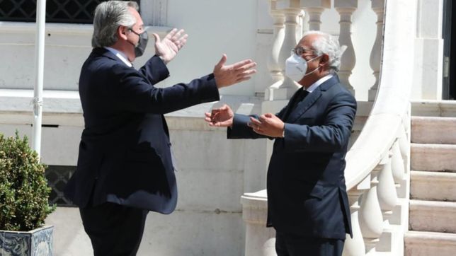 fernandez uso la tribuna europea para pedir vacunas para todos y todas