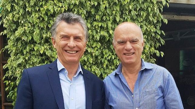 grindetti: veo a macri en su mejor momento espiritual