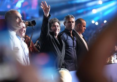 Javier MIlei copó la noche del Festival de Jesús María