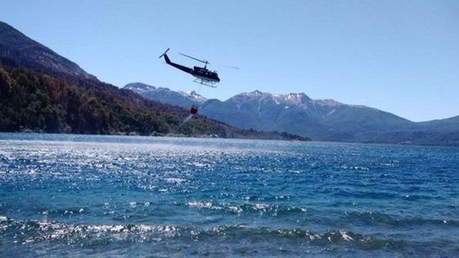 el incendio en los alerces moviliza a das neves a la cordillera