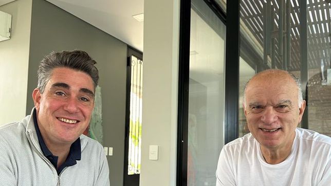 despues del asado con ritondo, grindetti desayuno con iguacel