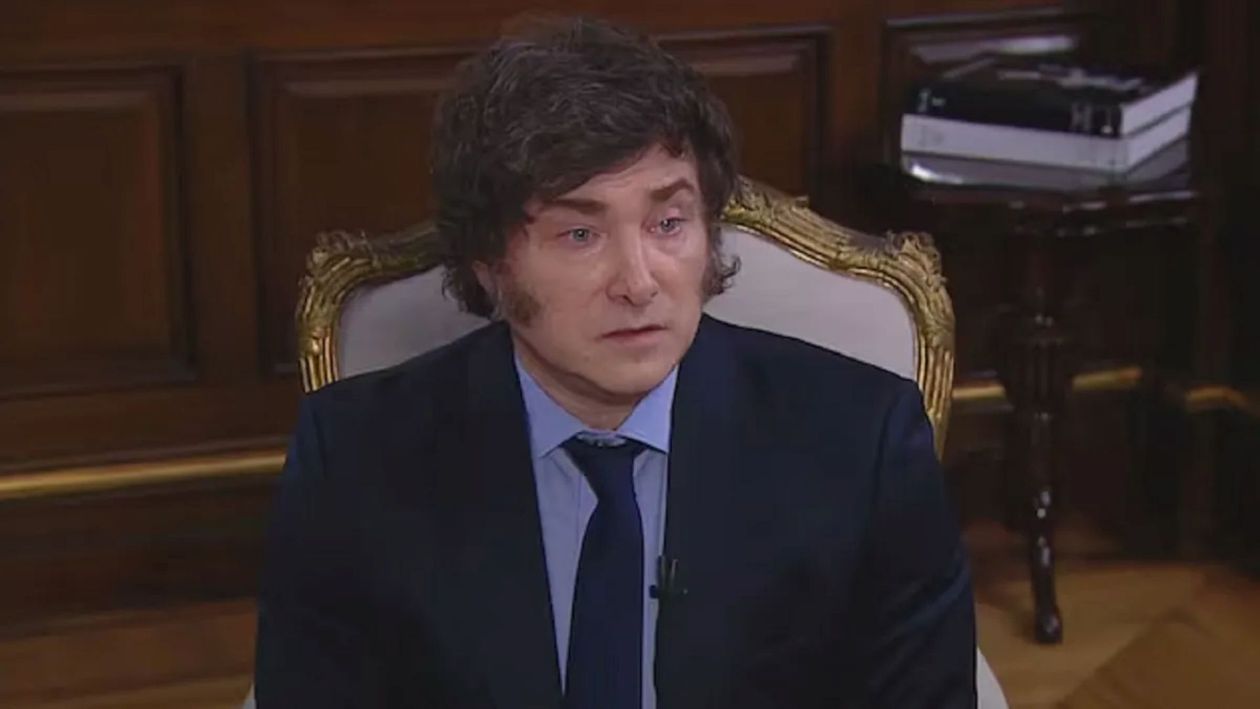 Javier Milei, con Luis Majul, relativizó la suba del desempleo.