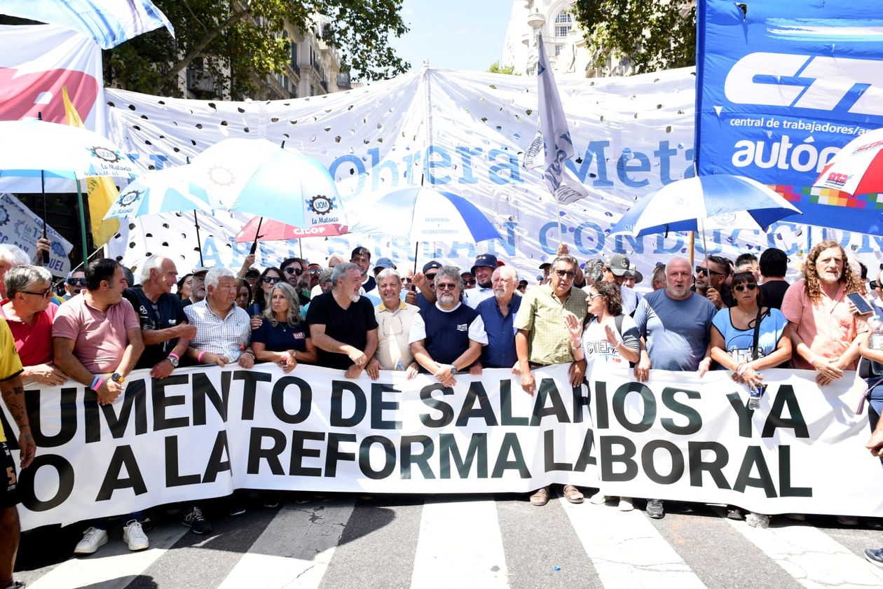Marcha contra la reforma laboral